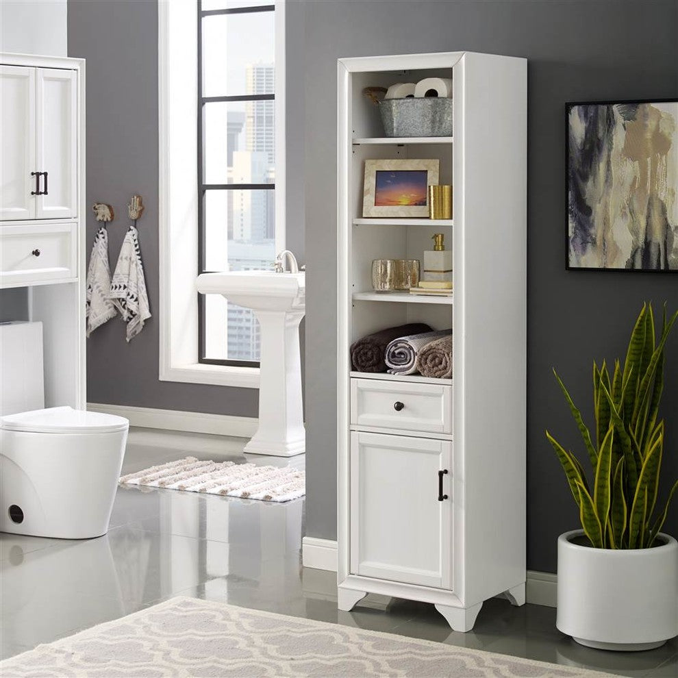 Tara Linen Cabinet, White