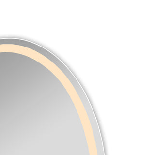 CHLOE Lighting SPECULO Back Lit LED Mirror 4000K, Warm White, 24"