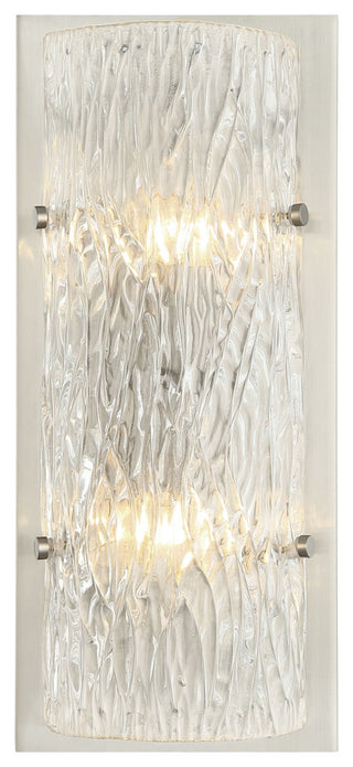 Morgan 2-Lt Sconce - Brushed Nickel