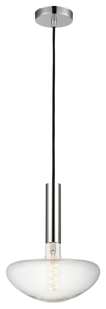 INNOVATIONS LIGHTING 198-1P-PC-BB250LED Edison 1 Light 9.825 inch Mini Pendant