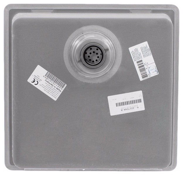 Single Bowl AstraGranite Sink, Silver