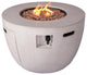 Outdoor Concrete Fire Pit Table, Bowl