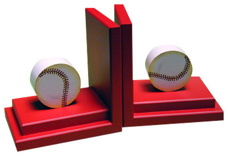 Baseball Bookends