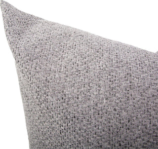 Elegant Square Panama Pillow, Stone