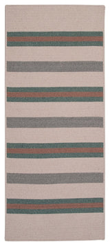 Colonial Mills Allure AL09 Juniper Stripes Area Rug, 4' Square