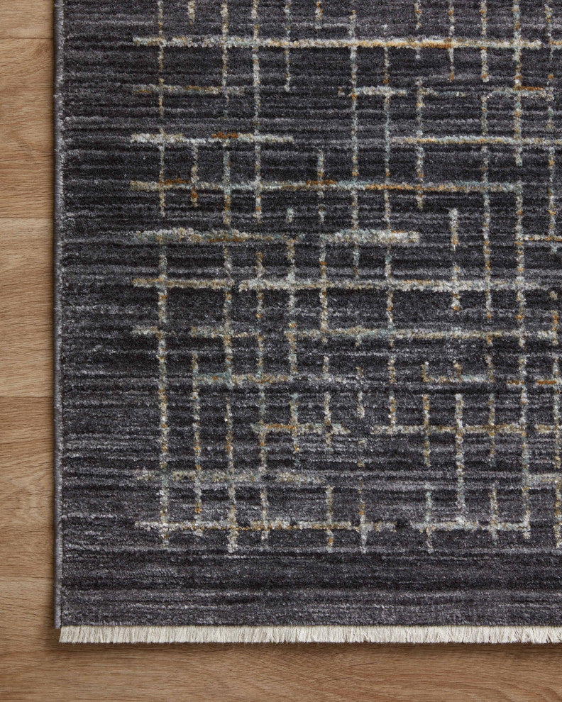 Loloi Soho Onyx/Silver 9'6"x13'1" Area Rug