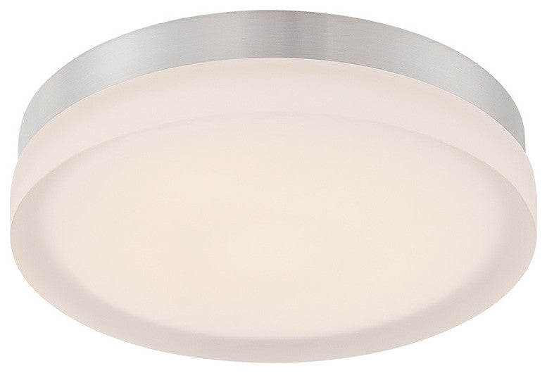 Circa 11" LED Round Flush Mount 3000K, Titanium