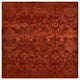 Ahgly Company Indoor Square Mid-Century Modern Area Rugs, 8' Square