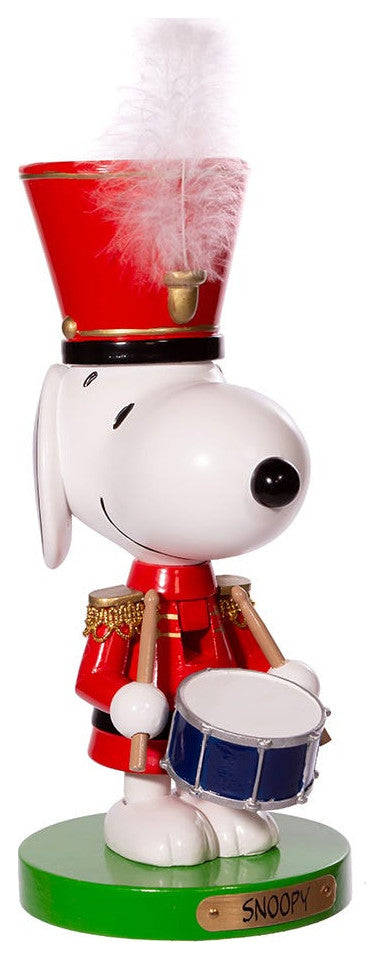 10" Snoopy the Drummer Nutcracker