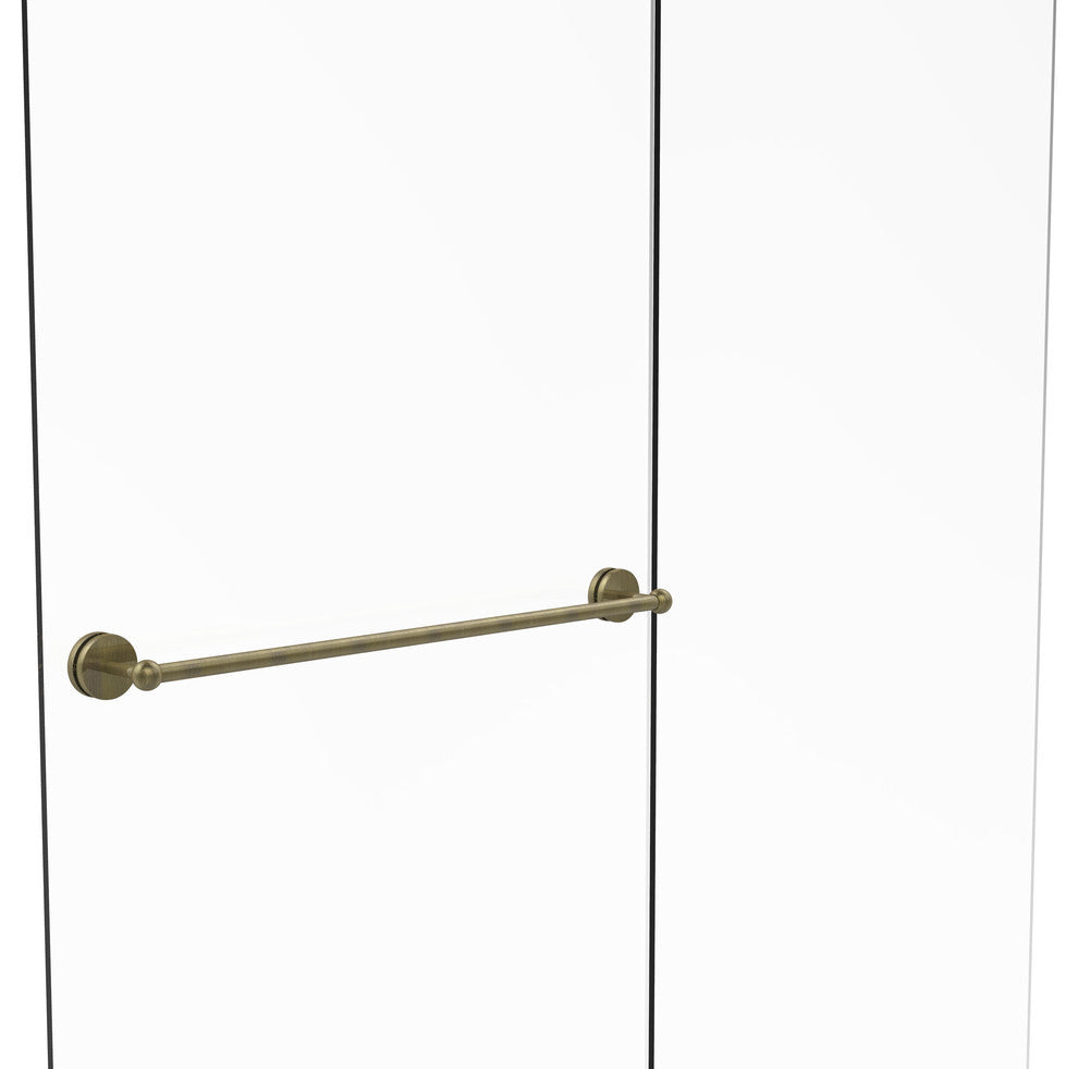 Prestige Skyline 30" Shower Door Towel Bar, Antique Brass