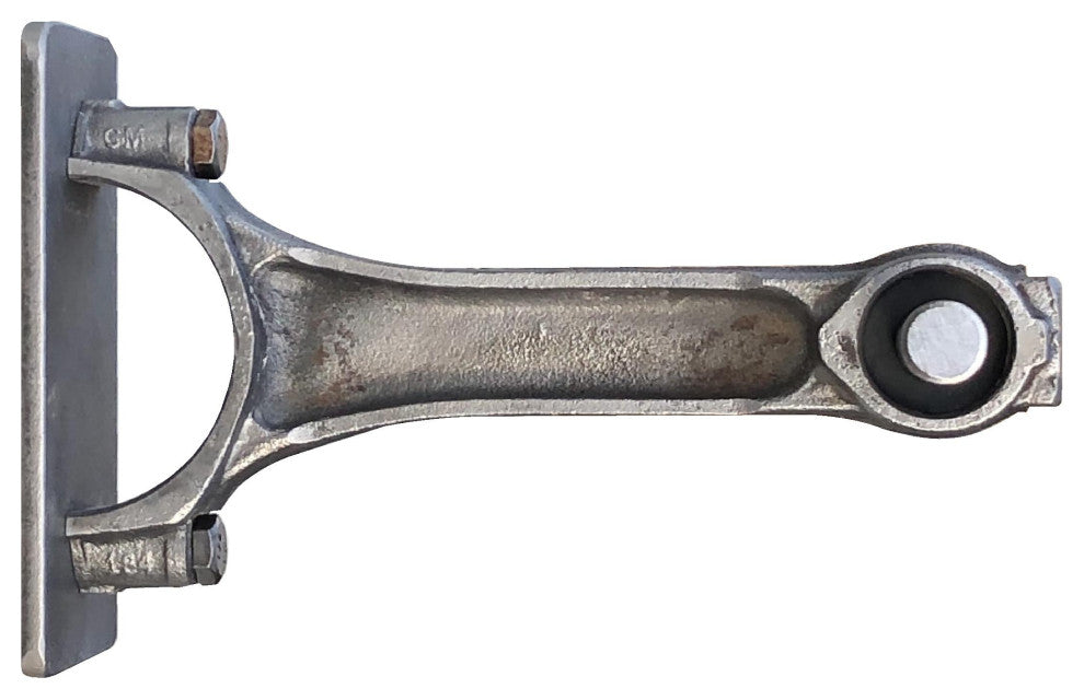 Piston Connector Rod Pot & Pan Hanger 34" (rustic & polished steel), Polished St
