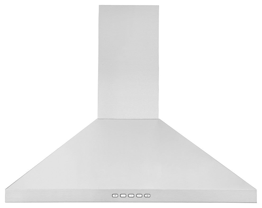 Convertible Wall-Mounted Pyramid Range Hood 30"