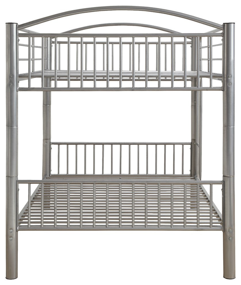 Cayelynn Full-Over-Full Bunk Bed, Silver