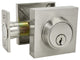 Nuk3y Hulk Deadbolt Single Cylinder, Satin Nickel, Single Cylinder