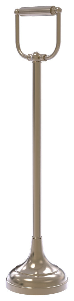 Free Standing Toilet Tissue Holder, Antique Pewter
