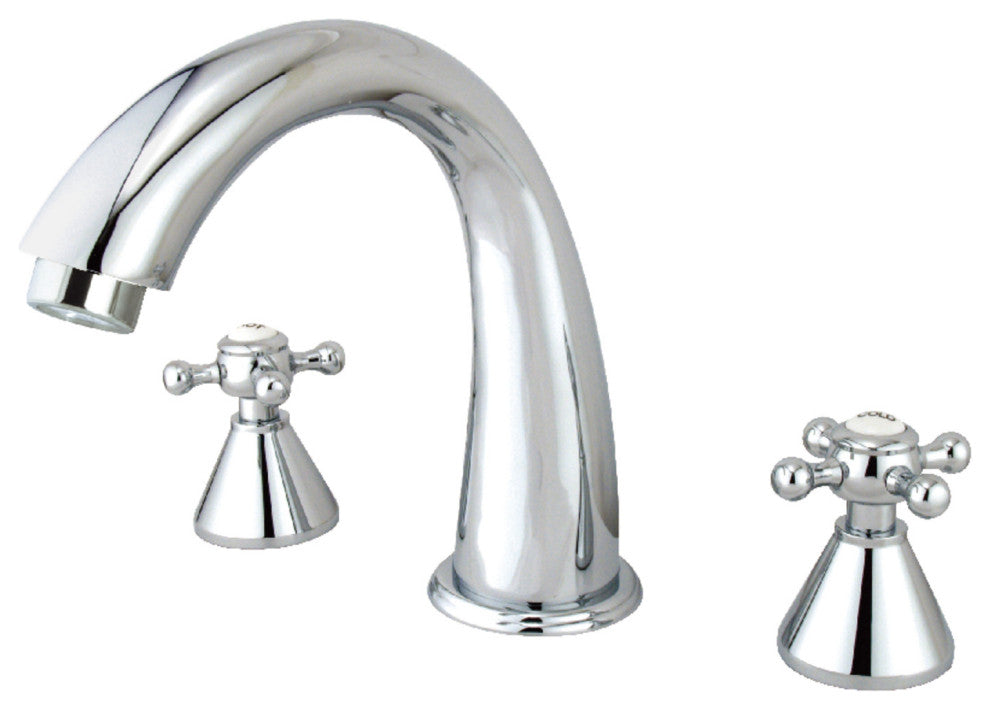 Kingston Brass Roman Tub Faucet, Polished Chrome