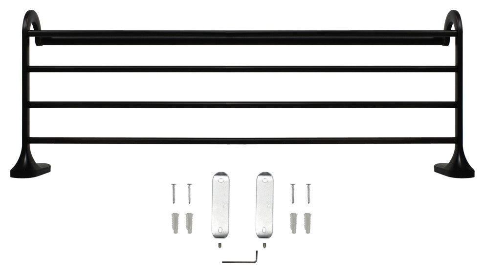 MODONA's 24" Commercial Towel Rack -, Rubbed Bronze