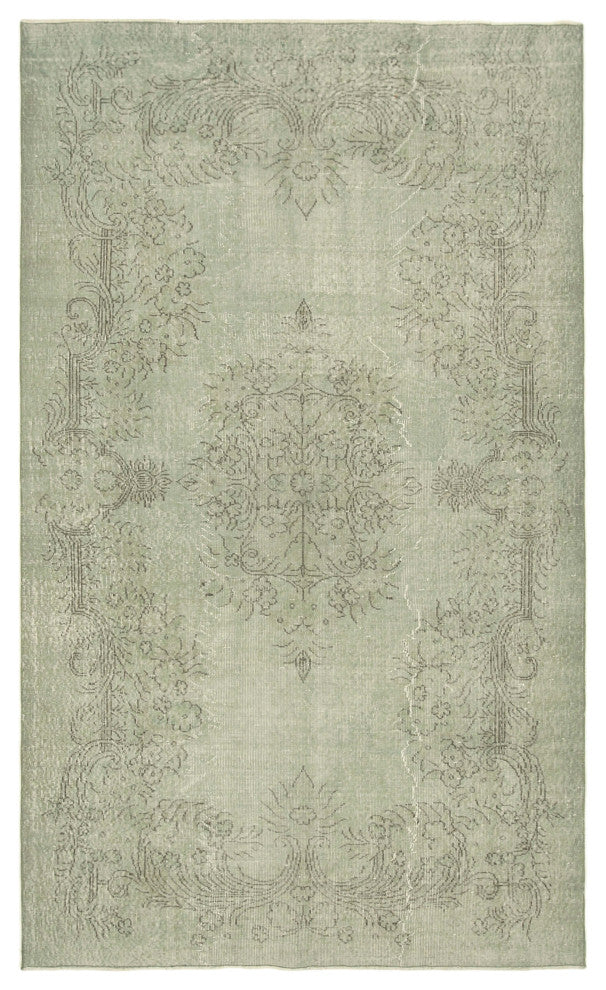 Rug N Carpet - Handmade Turkish 5' 10" x 9' 8" Unique Overdyed Area Rug