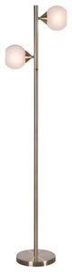 Kenroy 35222AB 2-Light Tree Lamp, Vince
