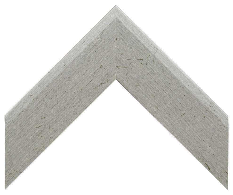 LaRue Framed Wall Mirror, Nickel, 28" X 54"