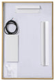 Modern Brass Led Mirror