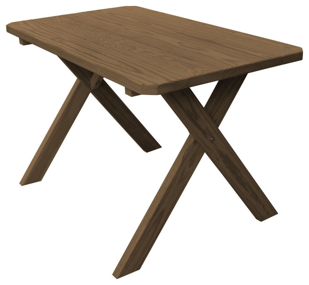 Pressure Treated Pine Cross Leg Picnic Table