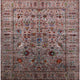 Ahgly Company Indoor Square Mid-Century Modern Area Rugs, 4' Square