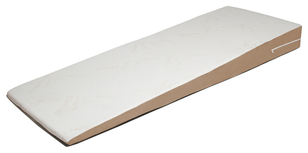 Avana SuperSlant Full Length Bed Wedge Pillow with Bamboo Cover, Half-Queen