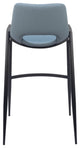 Desi Barstool Chair, Set of 2 Blue