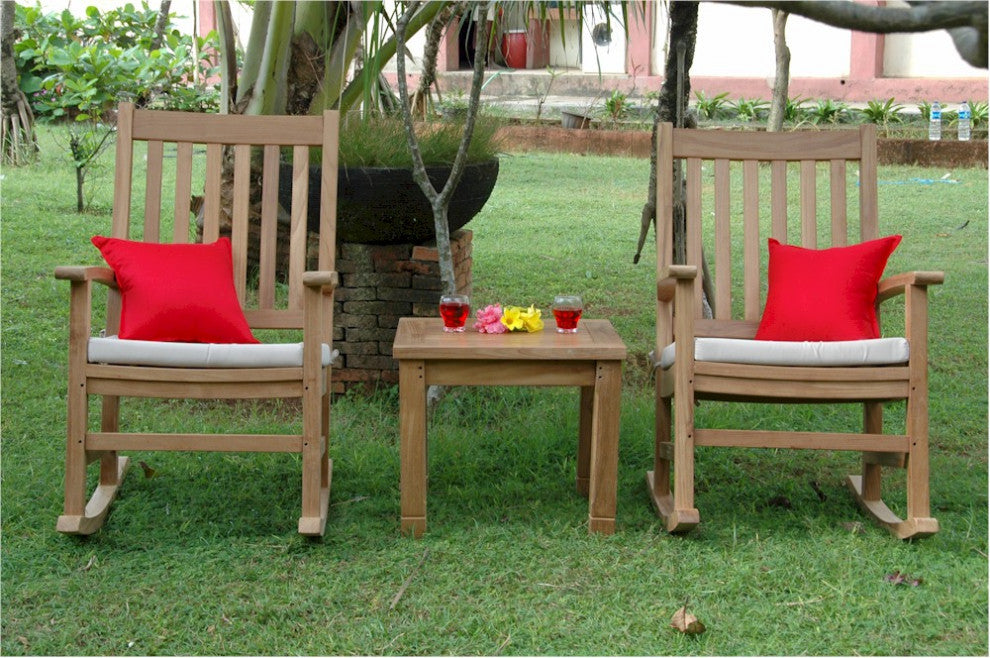 Palm Beach Rocking Armchair 3 Piece Set