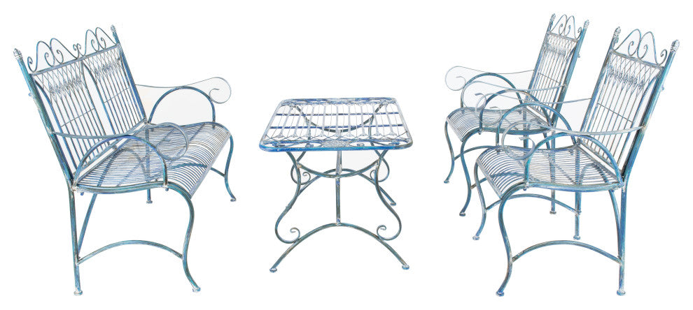 Safavieh Leah Indoor-Outdoor 4-Piece Set