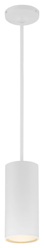 Access Lighting Pilson LED 11" Rod Pendant Ceiling Light, Matte White