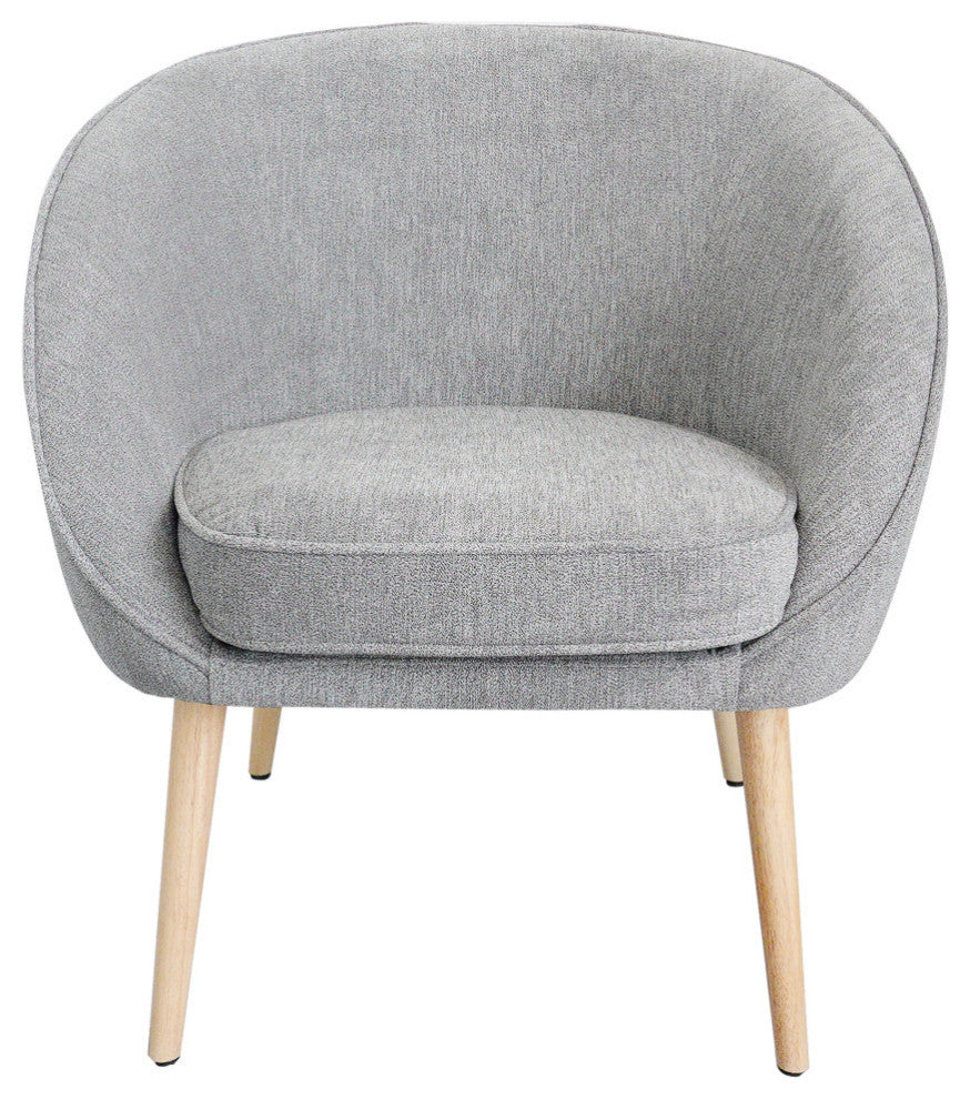 Contemporary Farah Chair Grey - Grey