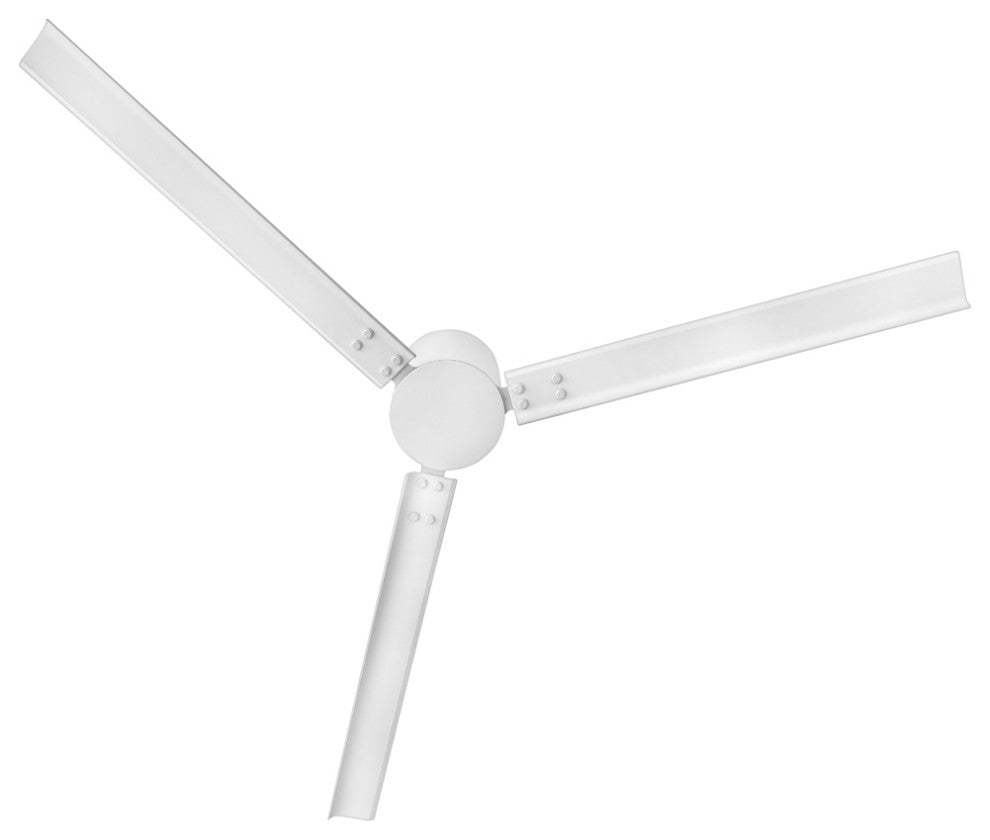 Hinkley Indy 72" Indoor/Outdoor Flush Mount Ceiling Fan, Matte White