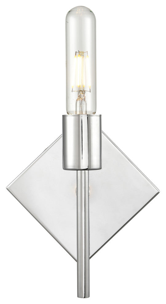 Mia 1-Light 6" Sconce, Polished Chrome