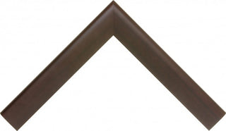 Belvinder Brown Picture Frame, 2", Easle Back, Contemporary, 5 x 7