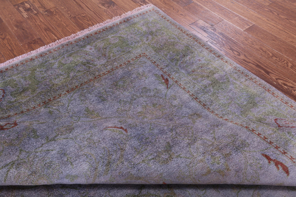 Hand Knotted Overdyed Full Pile Rug 8' 4" X 10' 6" - WR1566