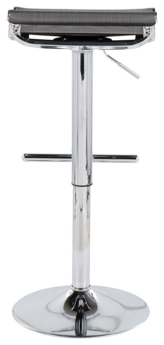 Mirage Ale Bar Stool, Chrome, Silver Mesh