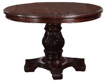 Cherry Finish Dining Table , Brown