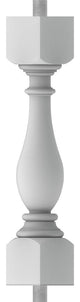 FiberThane: 5"W x 28"H Legacy Baluster, Style A