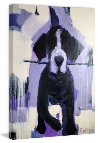 "I'm Fetch" Painting Print on Wrapped Canvas, 16"x24"
