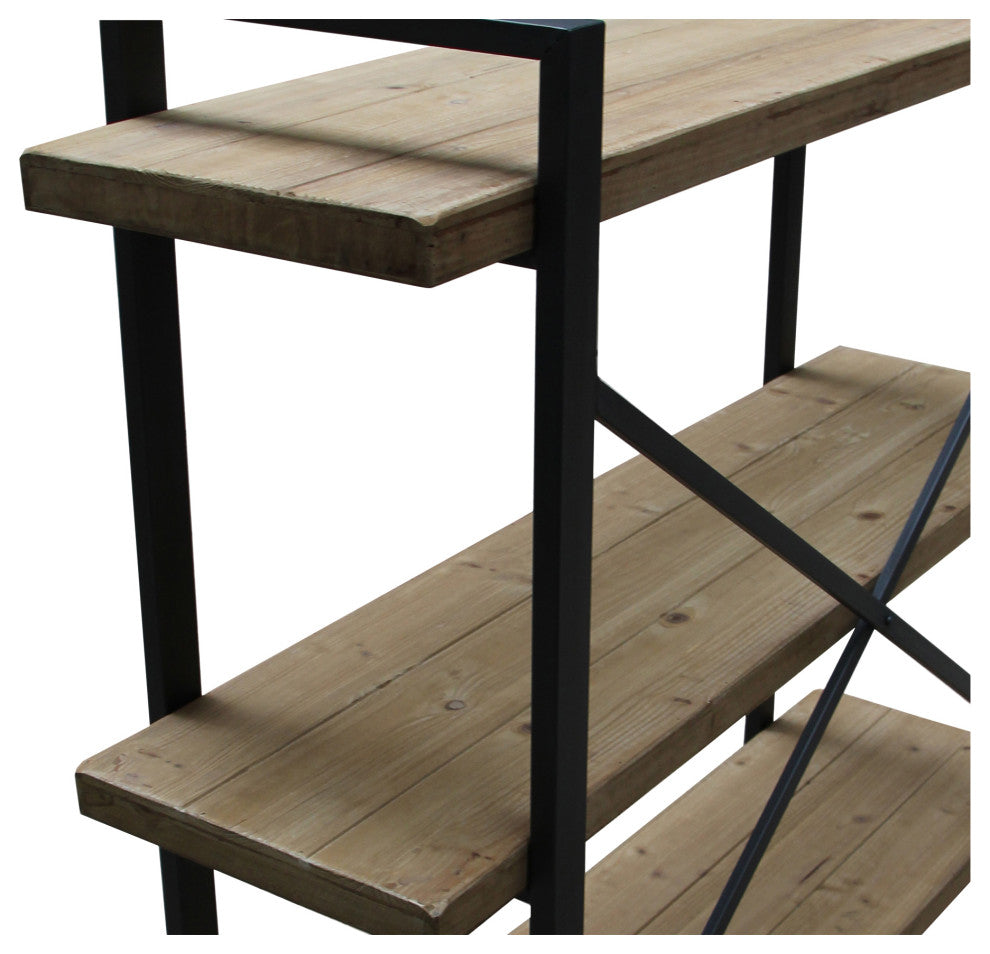 Rustic Lex 3 Level Shelf Natural - Natural