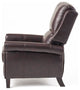 GDF Studio Memphis PU Leather Recliner, Burgundy