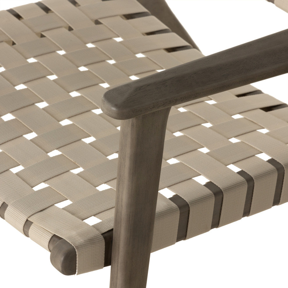 Jevon Outdoor Chair-Grey Eucalyptus