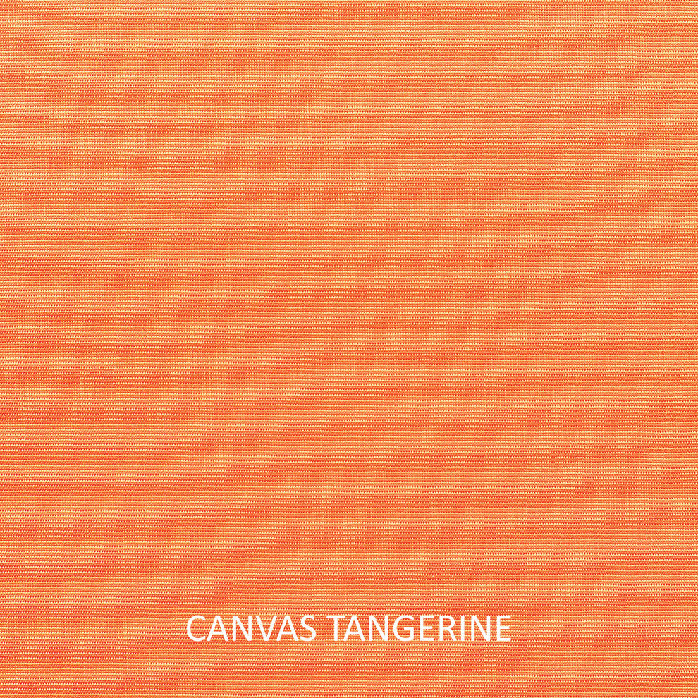 Sunbrella Indoor/Outdoor Tangerine Orange Bench Cushion, 44x19