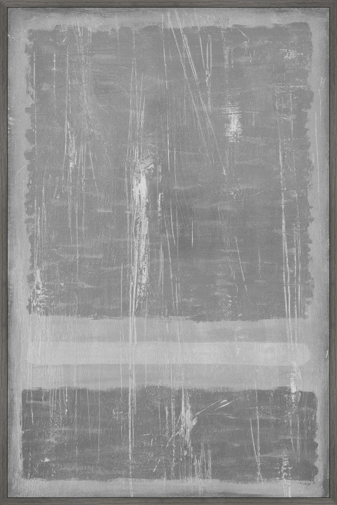 "Splitting Up" Floater Framed Painting Print on Canvas, 40x60
