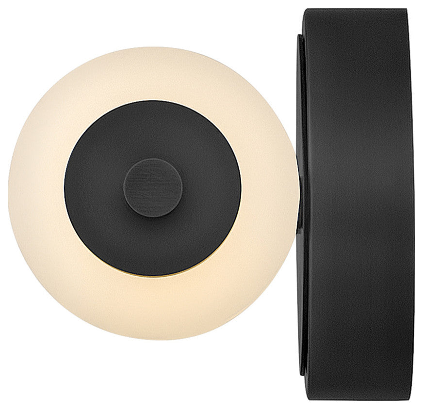 Hinkley Trigo Large Led Sconce, Black