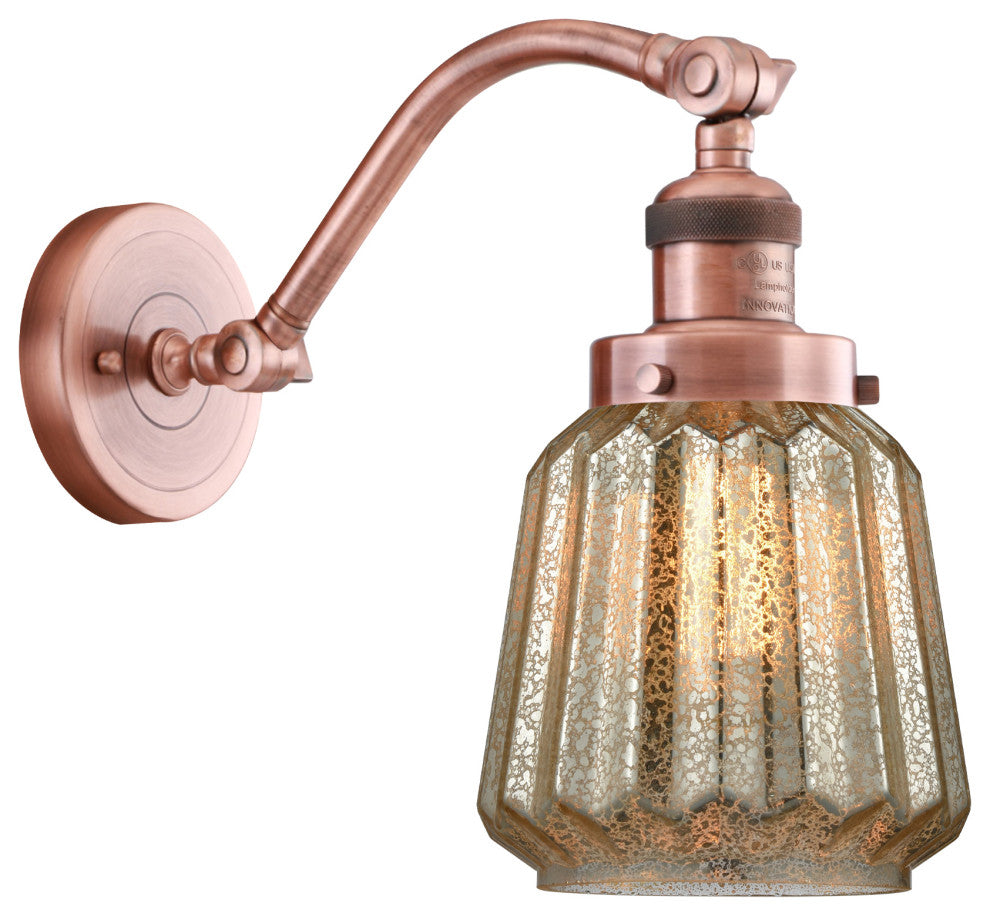 INNOVATIONS LIGHTING 515-1W-AC-G146 Chatham 1 Light Sconce