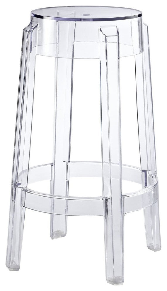 Replica Ghost Counter Stool, Acrylic Plastic Transparent