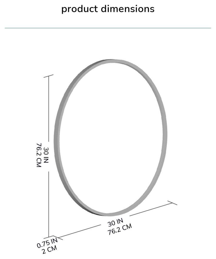 Grendon Accent Mirror, 30"